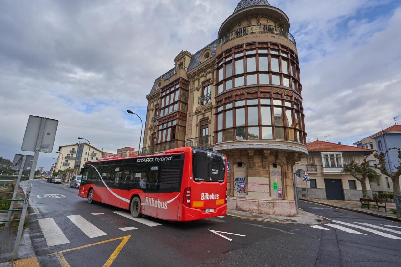 Apartamento Bio Exclusivo Con Mirador En Bilbao Y Aparcamiento Publico Gratuito公寓 外观 照片