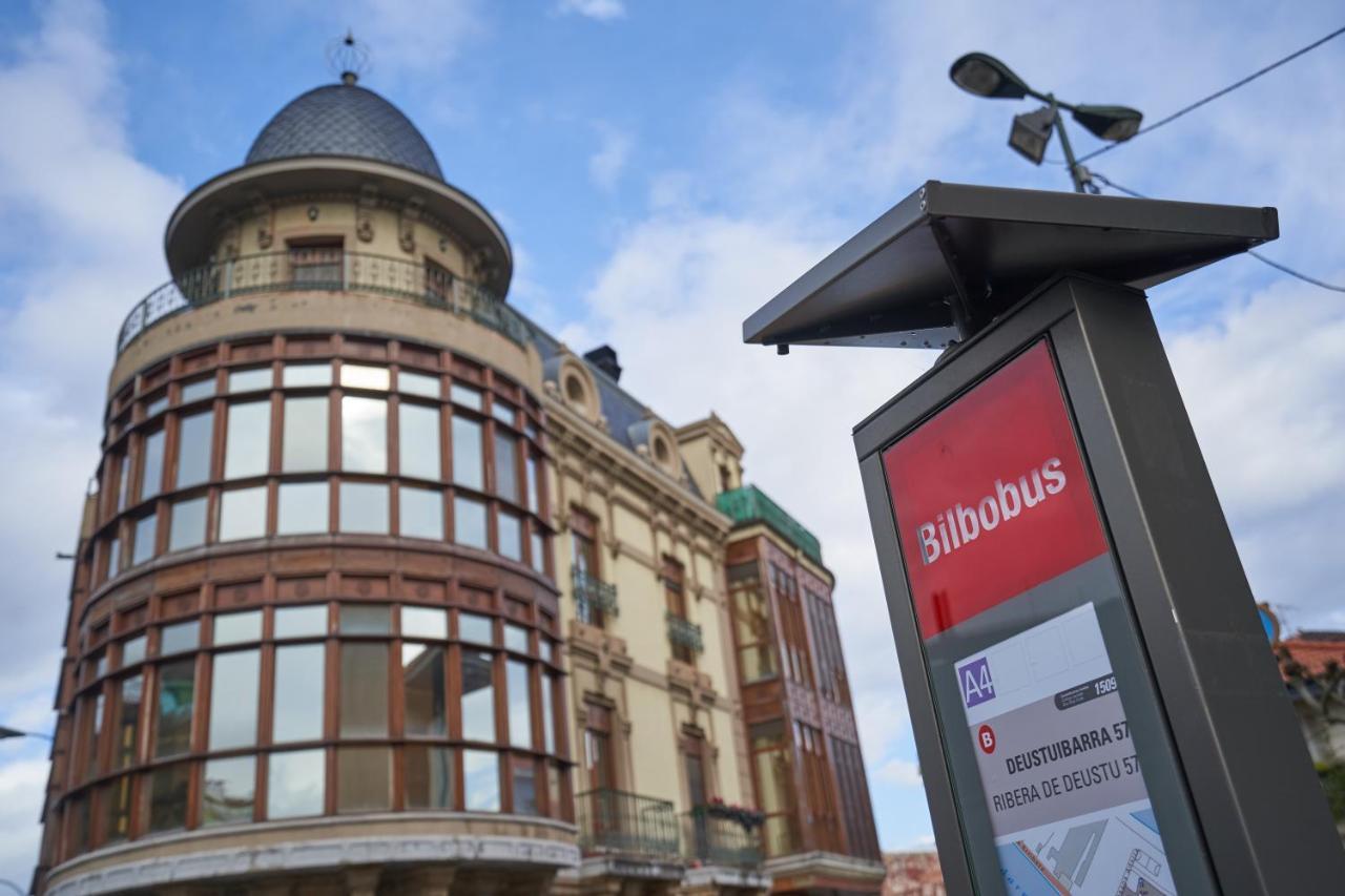 Apartamento Bio Exclusivo Con Mirador En Bilbao Y Aparcamiento Publico Gratuito公寓 外观 照片