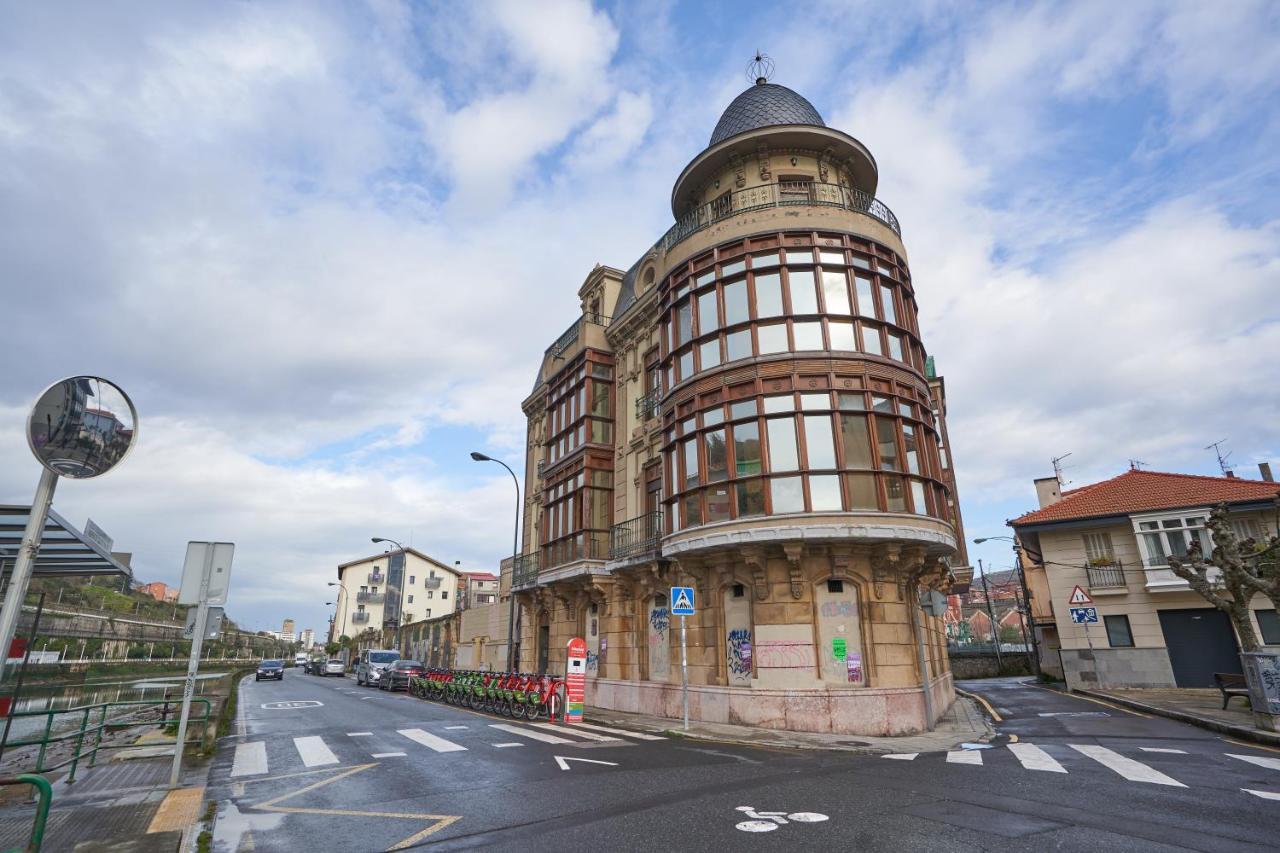 Apartamento Bio Exclusivo Con Mirador En Bilbao Y Aparcamiento Publico Gratuito公寓 外观 照片