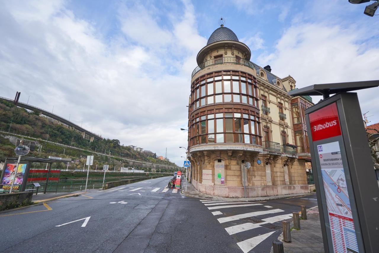 Apartamento Bio Exclusivo Con Mirador En Bilbao Y Aparcamiento Publico Gratuito公寓 外观 照片