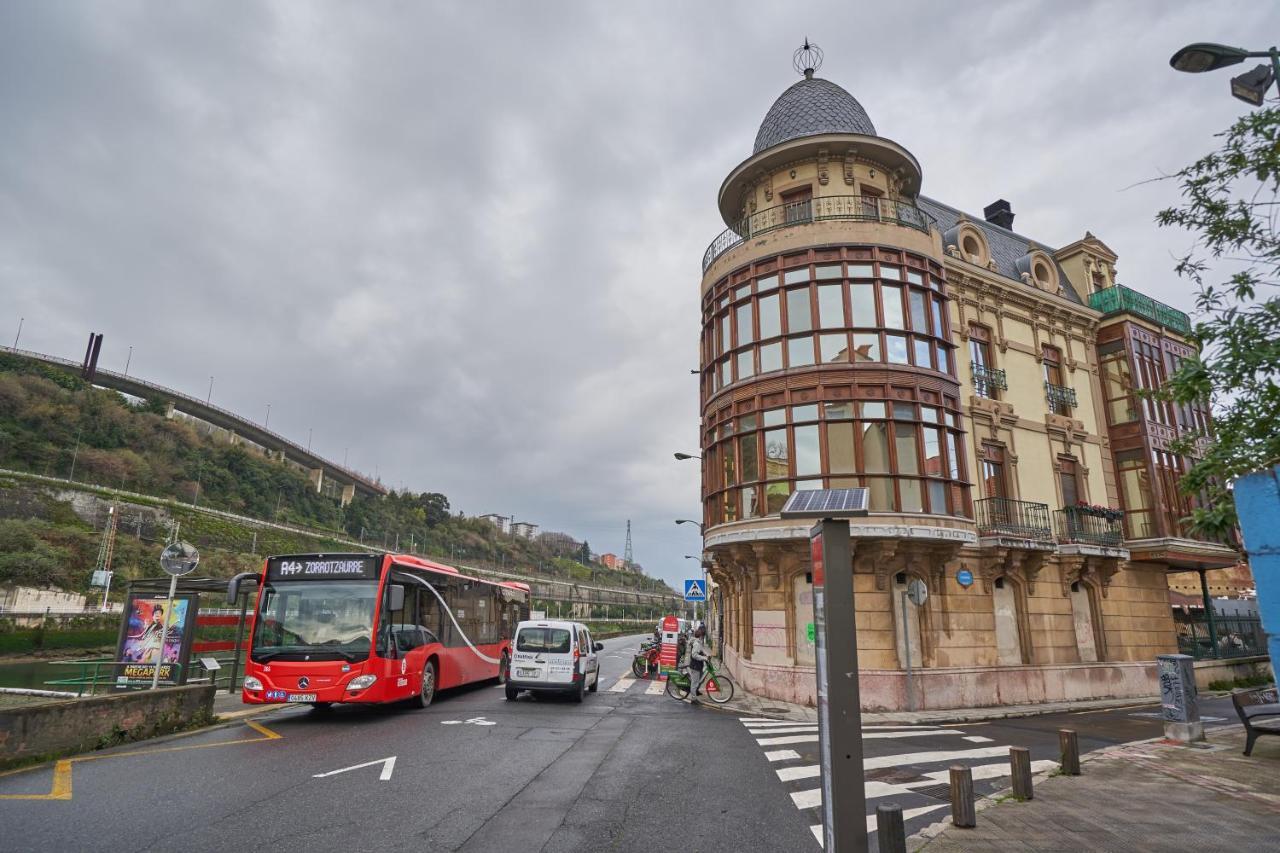 Apartamento Bio Exclusivo Con Mirador En Bilbao Y Aparcamiento Publico Gratuito公寓 外观 照片