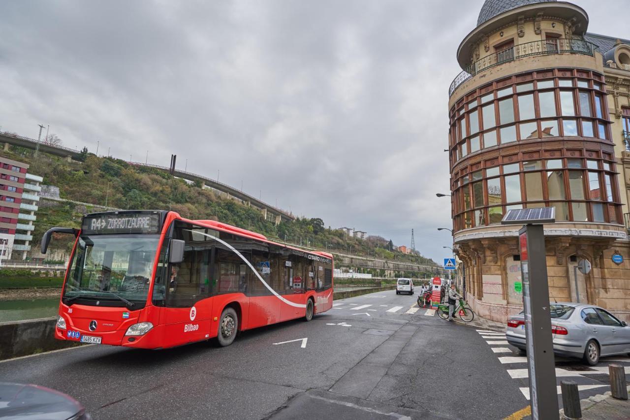 Apartamento Bio Exclusivo Con Mirador En Bilbao Y Aparcamiento Publico Gratuito公寓 外观 照片