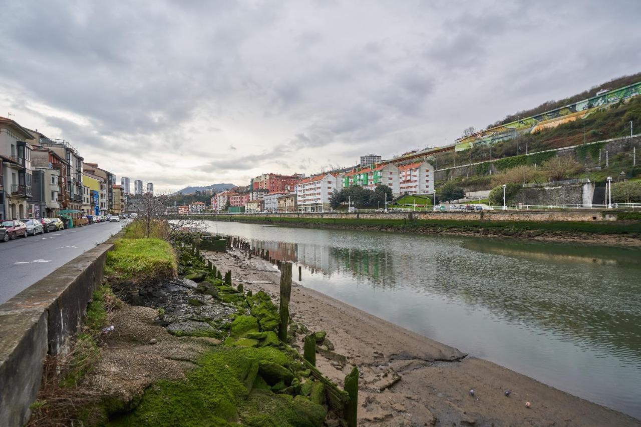 Apartamento Bio Exclusivo Con Mirador En Bilbao Y Aparcamiento Publico Gratuito公寓 外观 照片