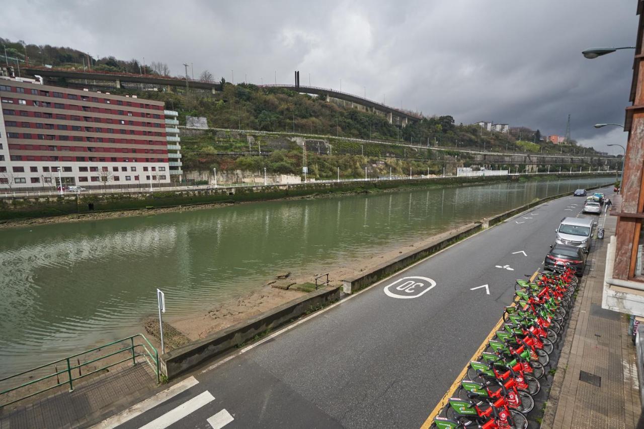 Apartamento Bio Exclusivo Con Mirador En Bilbao Y Aparcamiento Publico Gratuito公寓 外观 照片